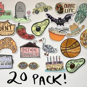 Vine Stickers Pack 20 Funny Vine/meme Stickers Pack of Vine - Etsy