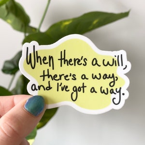 Quote Sticker - Funny Shrek Stickers - Fan Art Stickers, Cute Stickers, Waterproof Stickers, Laptop Stickers