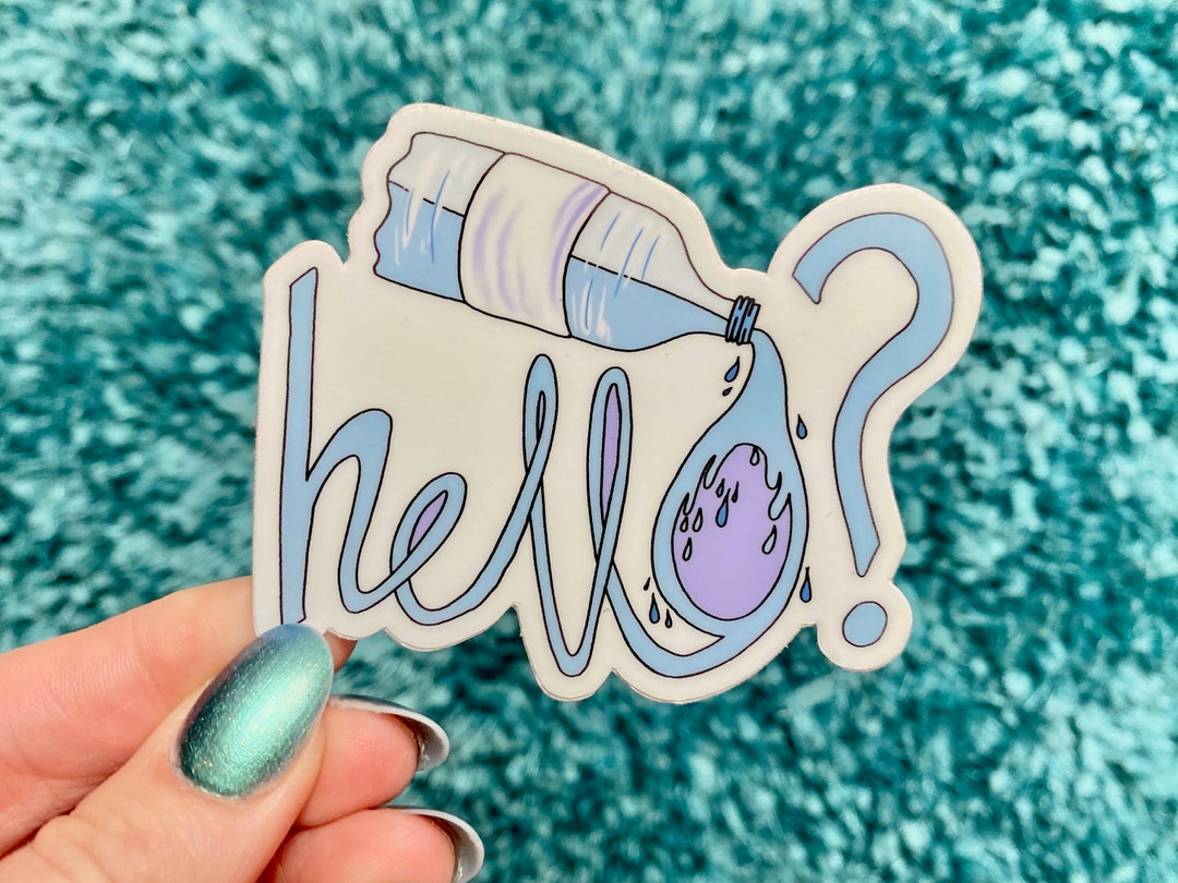 Hello Vine Sticker Laptop Stickers Water Bottle Stickers Etsy