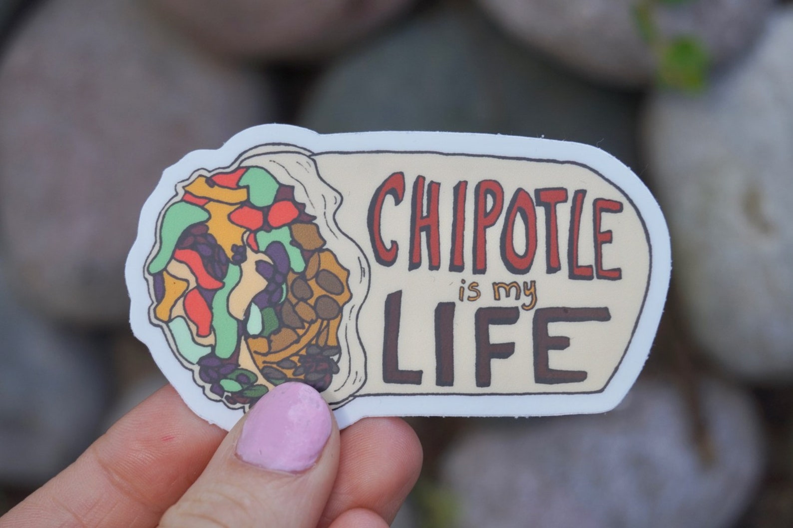 Vine Sticker chipotle is My Life Vine Sticker Etsy