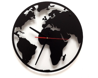 ICT like this: Globe Clock world map