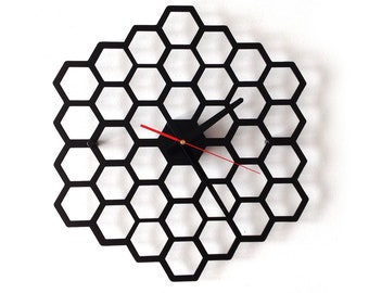 ICT like this: hexagonal layout, HAXA clock