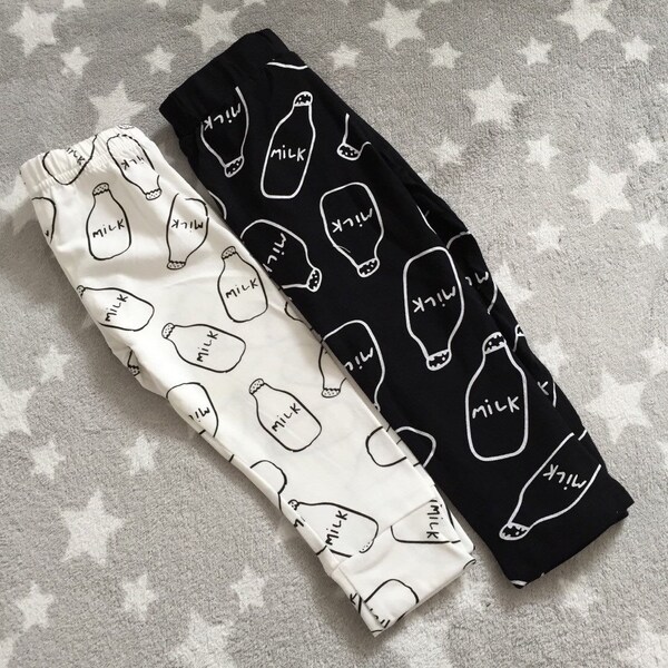 Milk Bottle Baby Leggings