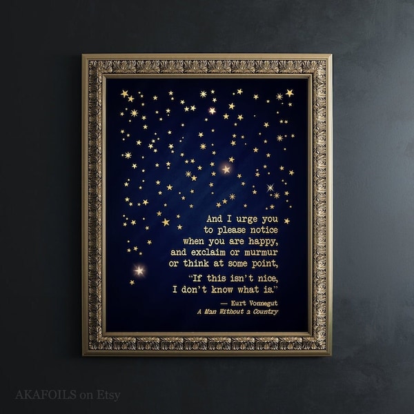 Kurt Vonnegut - Etsy