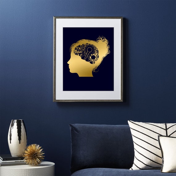 Psychology Art Psychology Print Psychiatry Gift Etsy