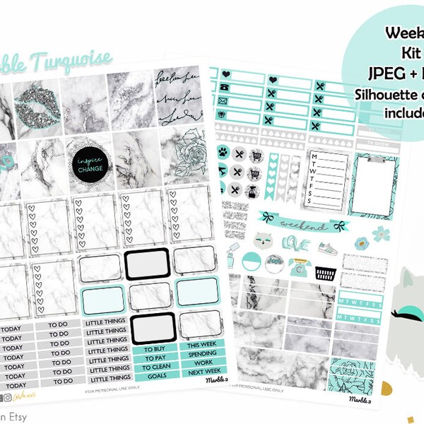 College Planner Stickers - Etsy