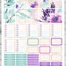 Printable Planner Stickers, Fits Erin Condren Planner, Watercolor ...