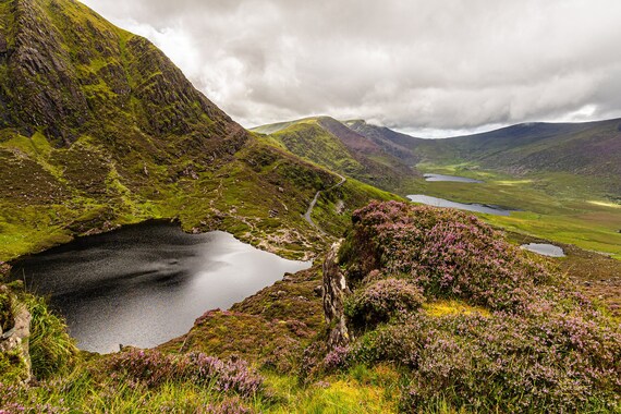 Connor Pass Dingle Kerry Ireland.High quality photographic print with or without double mount