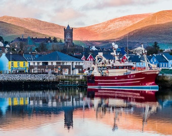 Dingle-Daingean Uí Chúis Harbour reflections