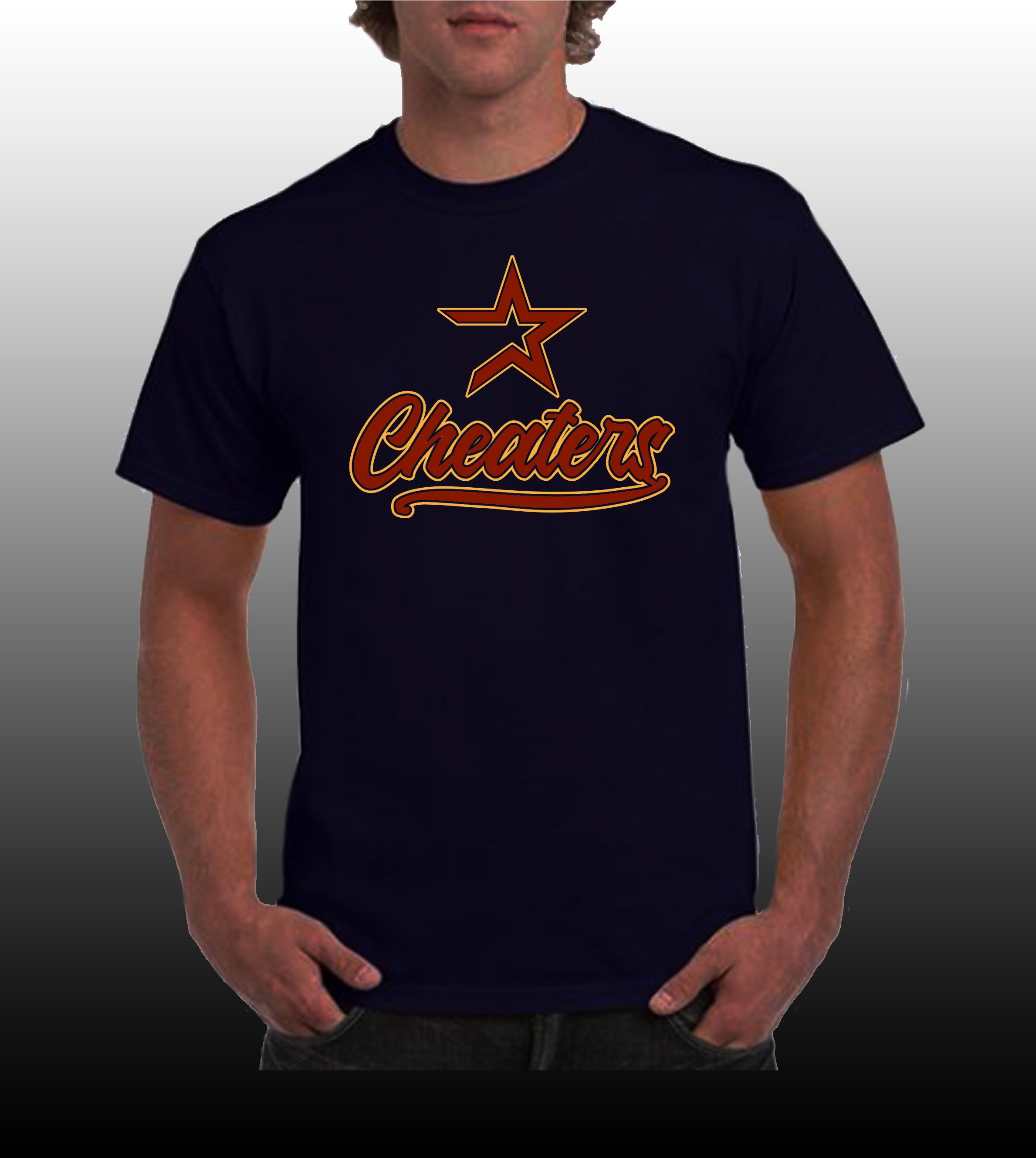 Houston Astros Custom Cheaters T Shirt 