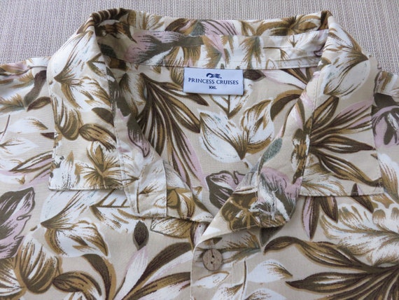 PRINCESS CRUISES Hawaiian Shirt Men Luxury Cruise… - image 4
