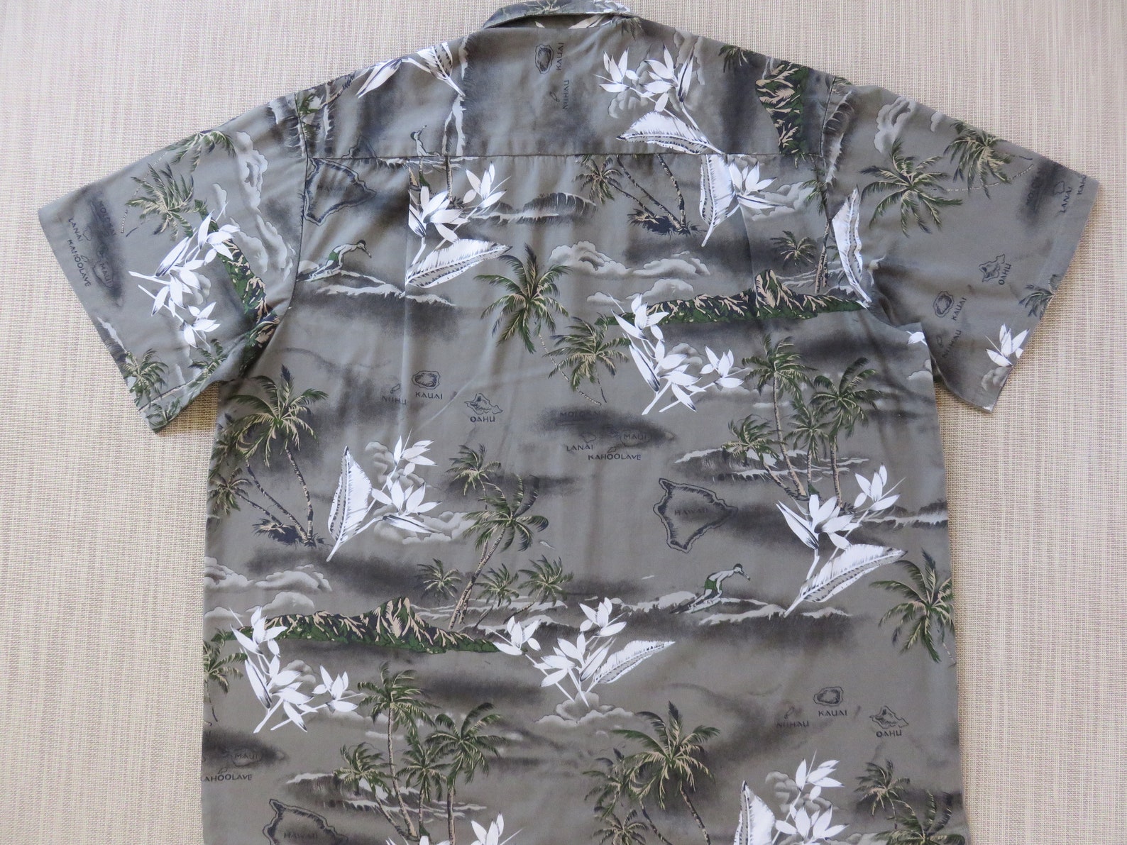 Hawaiian Shirt Men PALMWAVE Hawaii Shirt Surfer Dude Aloha | Etsy