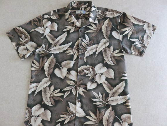 UTY Apparel Hawaiian Style Shirt Aloha Floral Button Up Camp Shirt Men's  Sz: XXL