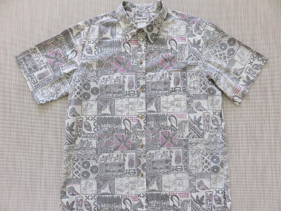 Hawaiian Shirt COOKE STREET Hawaii Island Map Aloha Shirt | Etsy