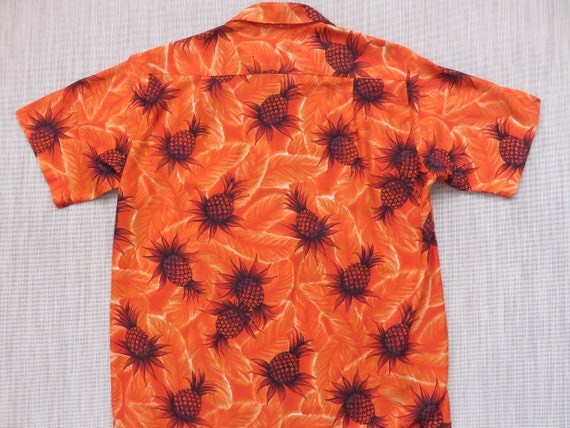 Vintage 1960's Hawaiian Shirt TINA FASHIONS 60s Aloha Shirt