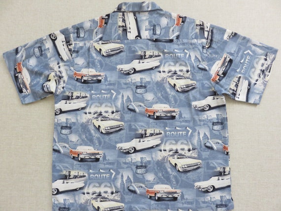Hawaiian Shirt Classic Car Shirt NORTH 