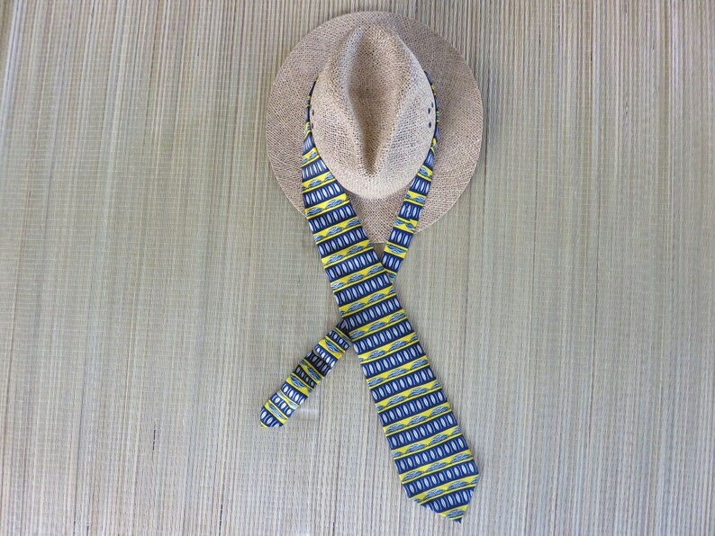 Hawaiian Tie SURF KNOTS Hawaii Ties Surfer Vintage Necktie Etsy