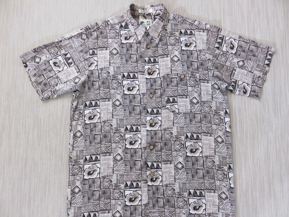 SPORT Surfer Aloha Shirt Hawaii Tiki 