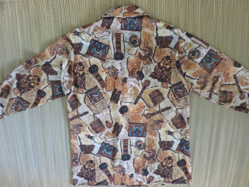 Vintage Hawaiian Shirt 70s Kmart Designed and STYLED in Etsy