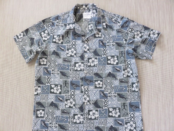 Mens Hawaiian Shirt MADE in HAWAII Tropical Fish Aloha Shirt | Etsy