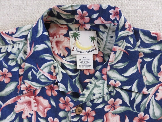 Hawaiian Shirt, BANANA CABANA Hawaii Shirt, Tropi… - image 6