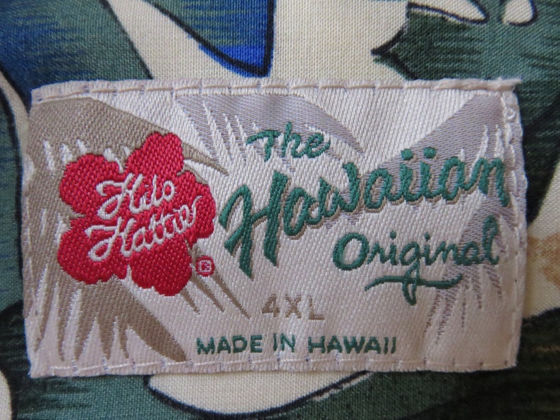 Hawaiian Shirt Men HILO HATTIE Tropical Aloha Shirt | Etsy