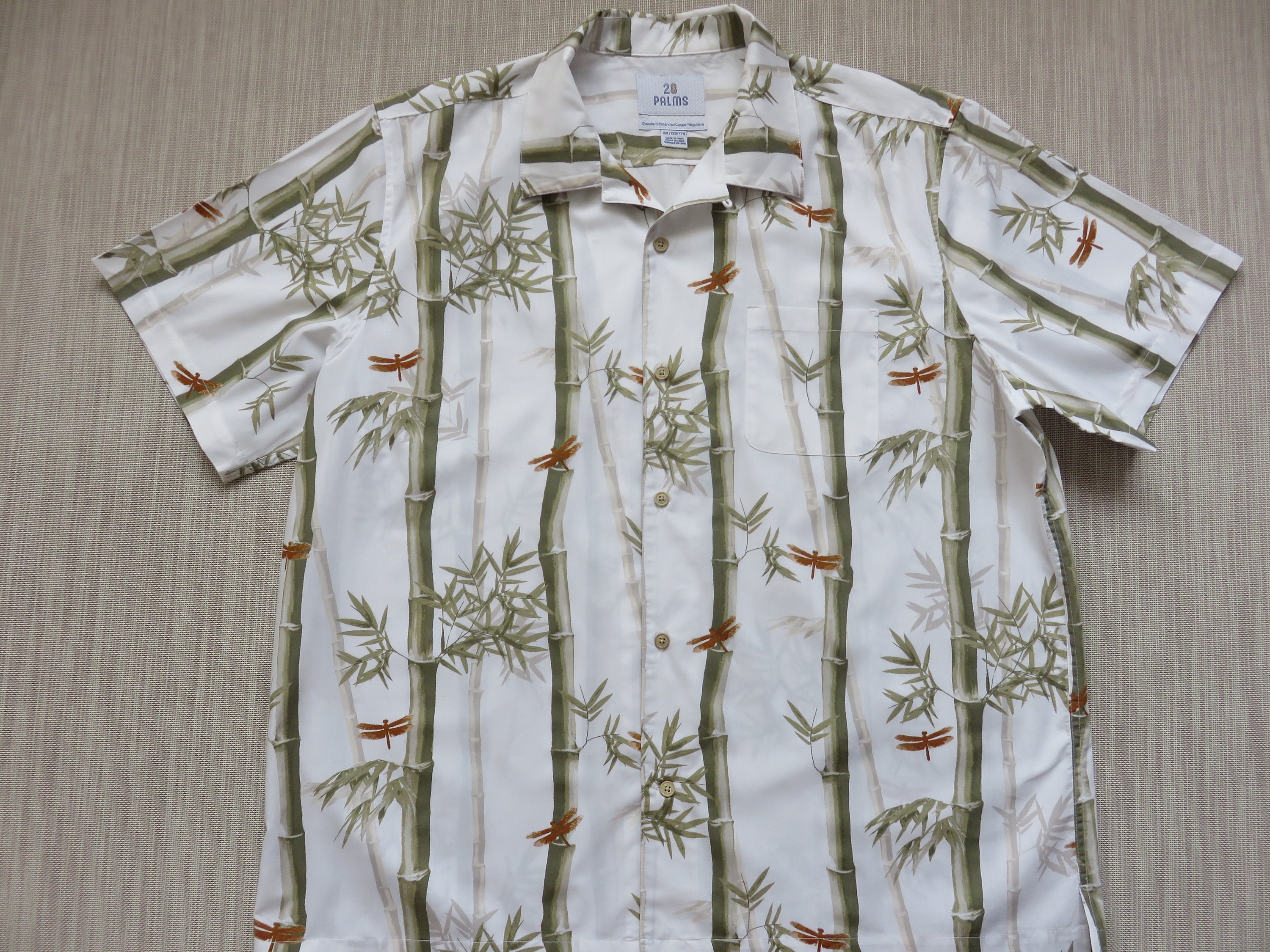 Hawaiian Shirt 28 PALMS Hawaii Aloha 
