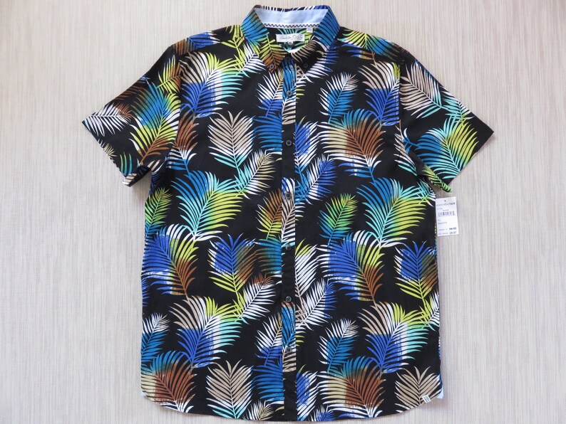 Hawaiian Shirt Men SOVEREIGN CODE Macho Black Aloha Shirt - Etsy