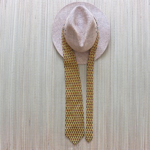 Official DISNEYLAND Tie POOH Necktie Winnie the Pooh Copyrighted Print Novelty Disney Character 100% Silk Vintage Neck Tie