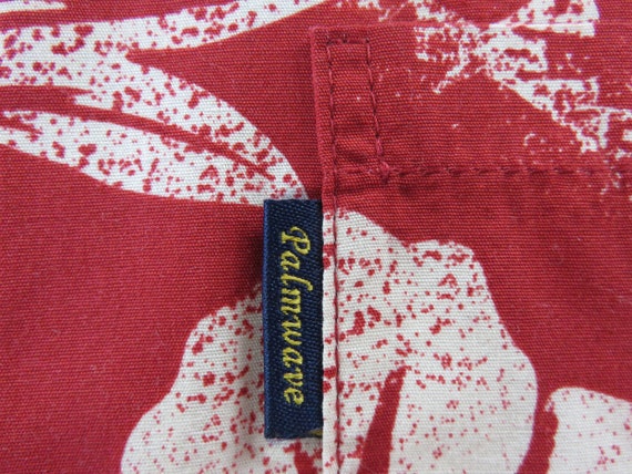 Hawaiian Shirt, PALMWAVE Hawaii Shirt, Red Aloha … - image 6