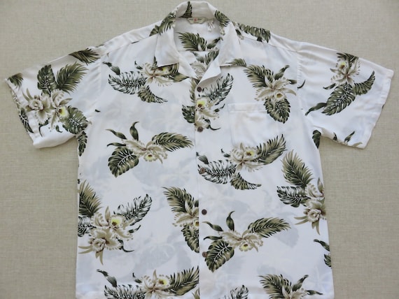 Hawaiana Hombre HULA HULA Hawaii Camisa Blanco sobre - Etsy México