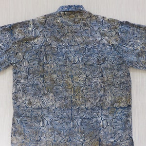 Hawaiian Shirt JOHARI WEST Batik Shirt Polynesian Tie Dye Tribal Art ...