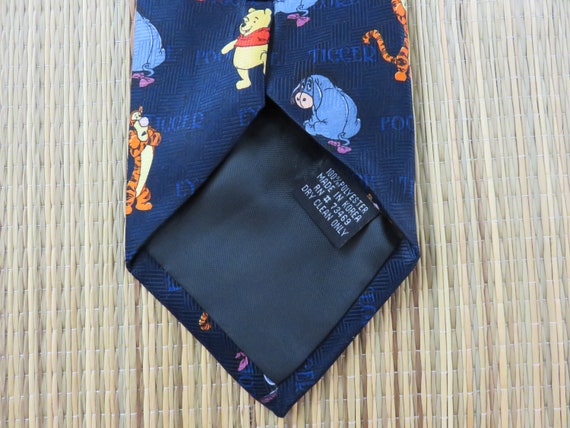 DISNEY Tie POOH Necktie Tigger Eyeore Winnie the … - image 5