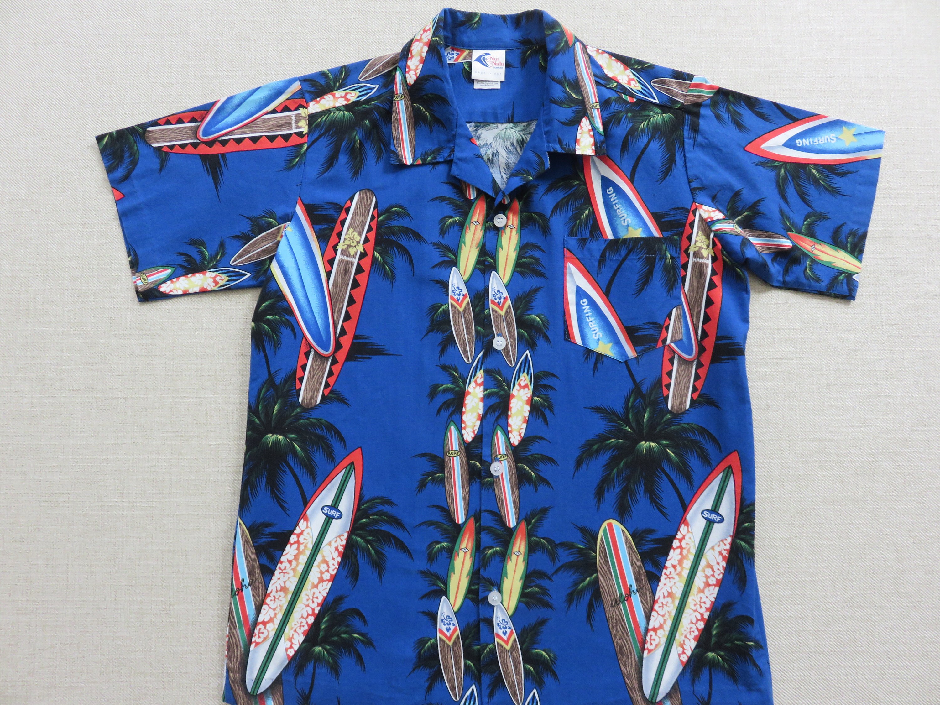 Boy's Hawaiian Shirt NUI NALU Surfer Shirt Kids Aloha - Etsy 日本