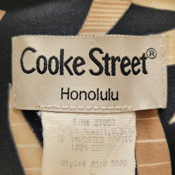 Hawaiian Shirt COOKE STREET Aloha Black Hawaii Sh… - image 5