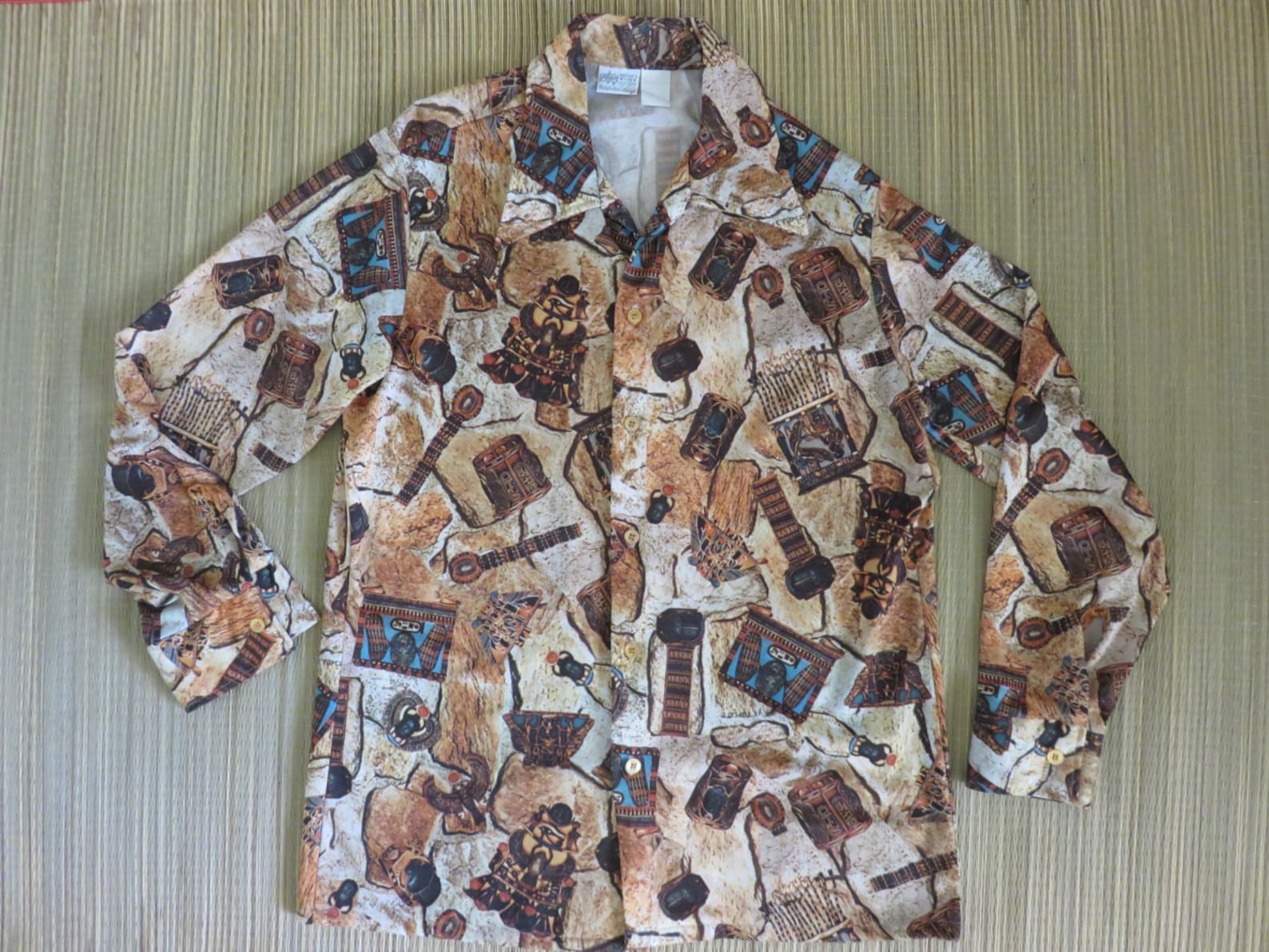 Cheap valentine's day gifts under $30 Vintage Hawaiian Shirt 70s Kmart Designed and STYLED in | Etsy