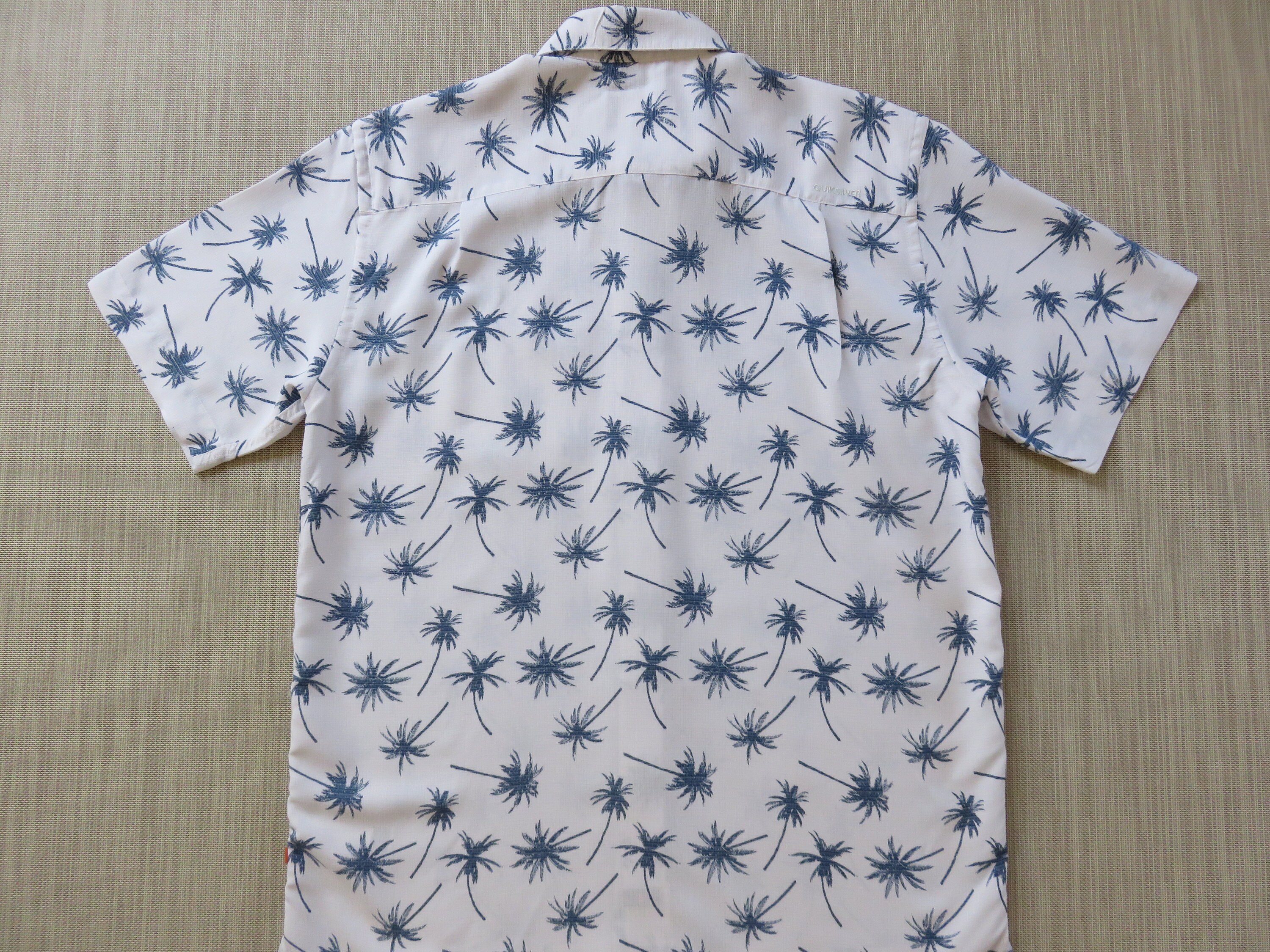 Hawaiian Shirt QUIKSILVER WATERMAN Collection White Aloha - Etsy