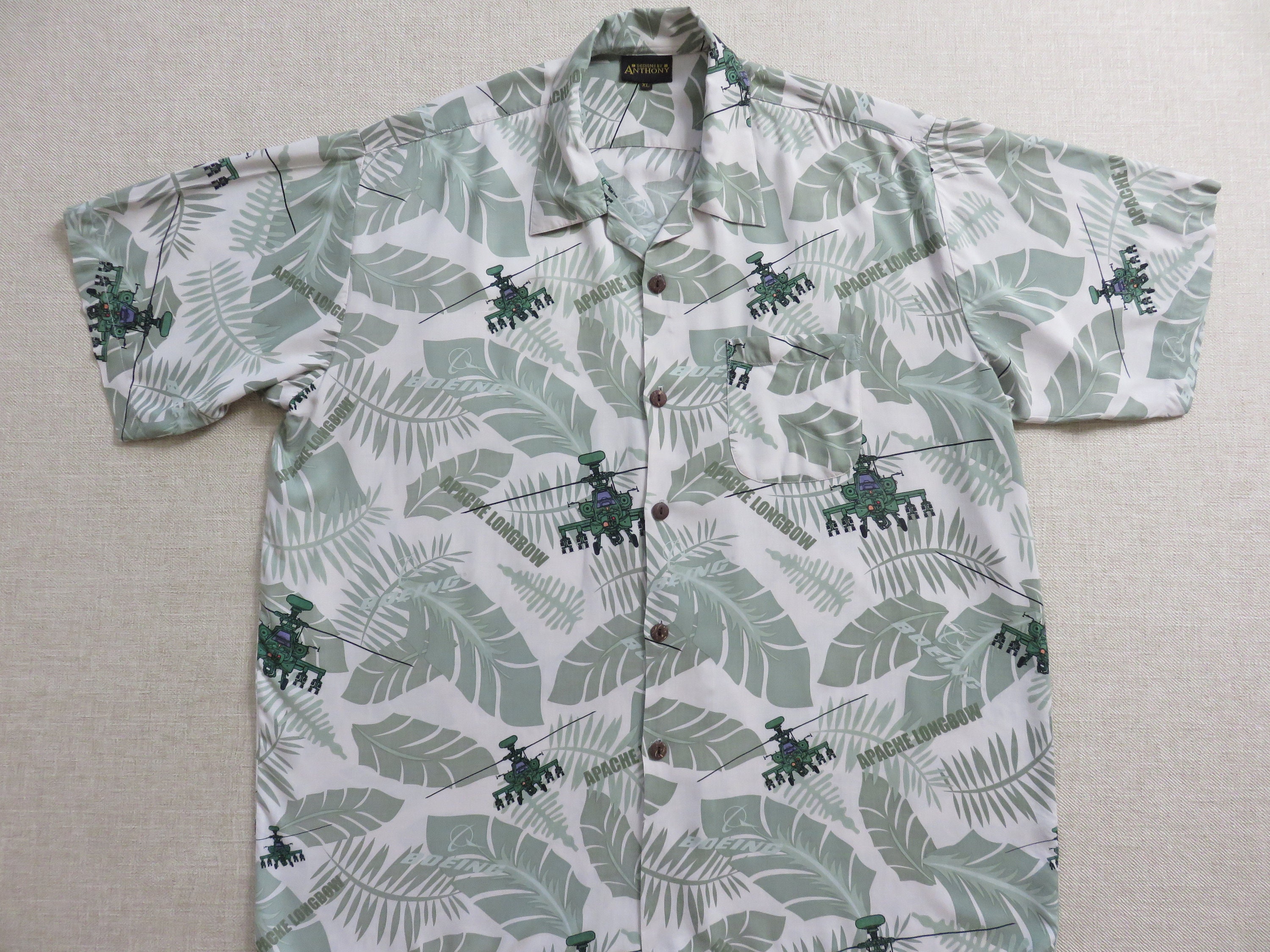 Hawaiian Shirt Apache Longbow Hawaii 