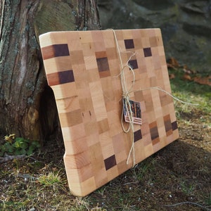 Chaos End Maserung Holz Schneidebrett