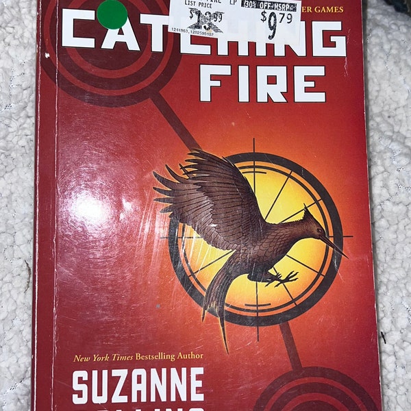 Large Print Catching Fire Paperback