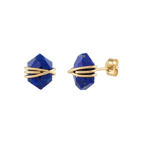 Lapis Earrings, Lapis Lazuli Earrings, Lapis Stud Earrings, Lapis Lazuli Earrings Gold, Lapis Lazuli Earrings Studs, Gifts For Her