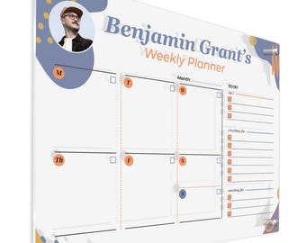 Personalized Acrylic Wall Calendar 2024: Custom Home & Office Decor