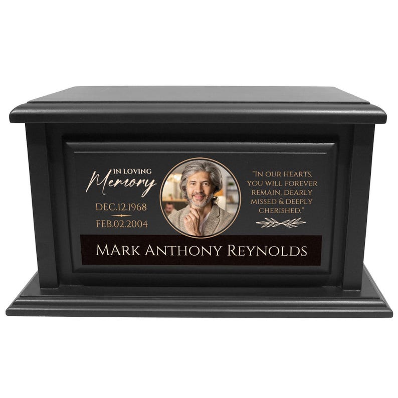 decorative wooden, modern adult wood, commemoration etched, biodegradable carved, remembrance sympathy, bereavement engraved, sustainable military, handcrafted tribute, grandparent funeral, firefighter natural, scattering companion, interment sibling, veteran afterlife