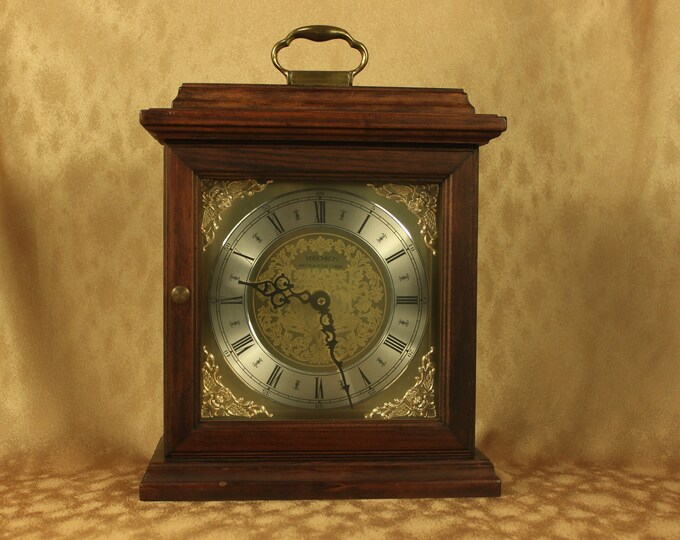 Verichron Westminster Chime Mantle Clock Etsy