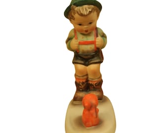 Vintage German Goebel Hummel Figurine &quot;Sensitive Hunter&quot; #6 -TMK5