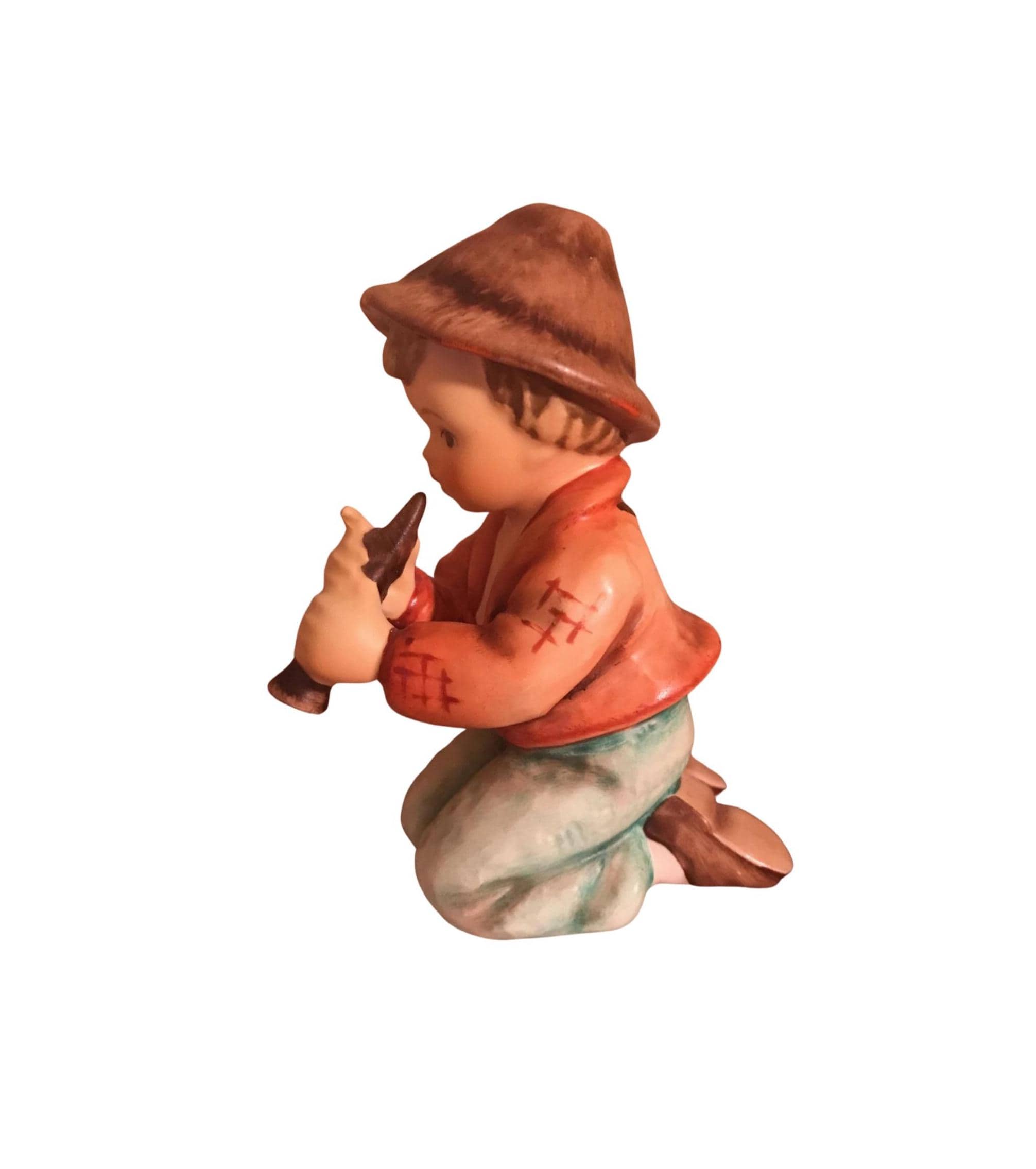 Vintage German Goebel Hummel 214/H TMK6 Shepherd Boy Kneeling