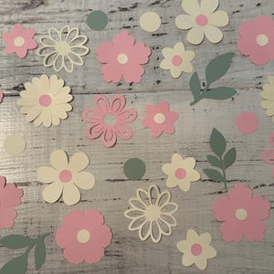 Wildflower Table Confetti, Table Scatter, Flower, Groovy, Birthday, Baby Shower, Decorations, Garden, Engagement, Tea Party, Bridal Shower