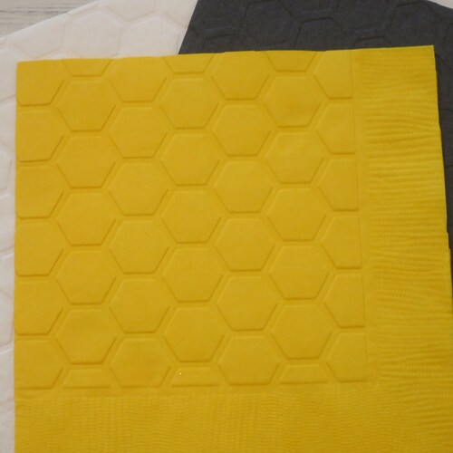 Napkins Baby Shower Birthday Party Bee Theme Etsy