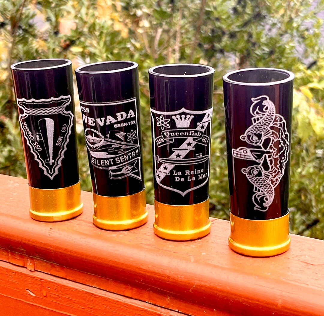 12ga. Shot Gun Shot Glasses Etsy