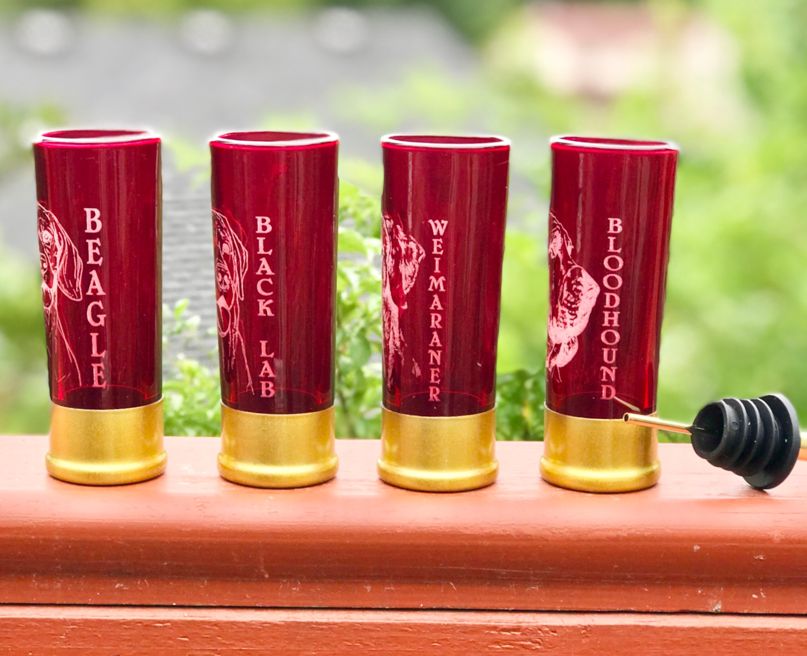 12ga. Shot Gun Shot Glasses Set Etsy